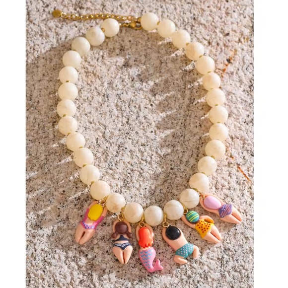 Anthropologie Jewelry - Cute Bikini Beach Girls Necklace